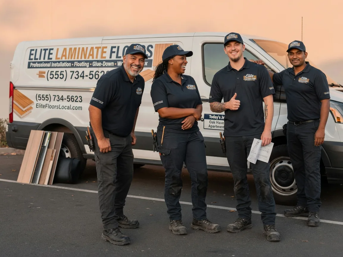 Laminate flooring installation company in Kamrar, IA